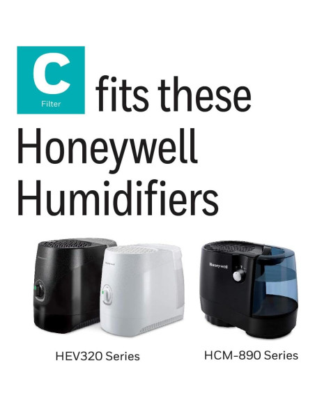 Filtro de Reemplazo Honeywell HC888V1, 1 Cuenta, Blanco Filtro de Reemplazo Honeywell HC888V1, 1 Cuenta, Blanco
