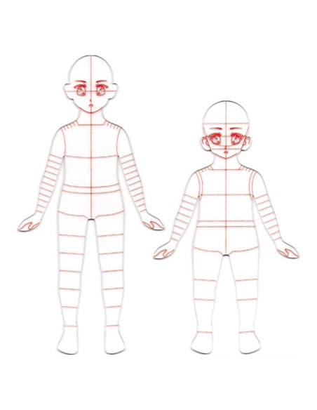 Regla Francesa para Niños EXTCCT A4 - 2 Piezas para Diseño Regla Francesa para Niños EXTCCT A4 - 2 Piezas para Diseño