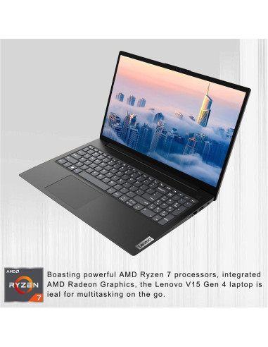 Laptop Lenovo V15 G4 ABP, 15.6" FHD, AMD Ryzen 7, 40GB RAM, 1TB SSD