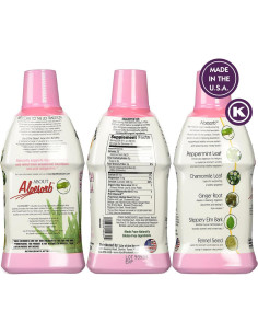 Lirio del Desierto Aloe Vera Estómago 946 ml Sabor Menta 2