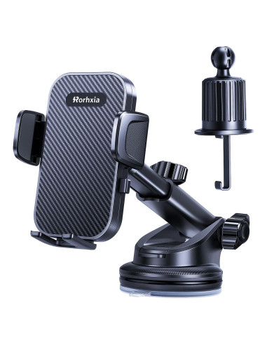 Soporte para Teléfono de Auto Rorhxia 3 en 1 Negro