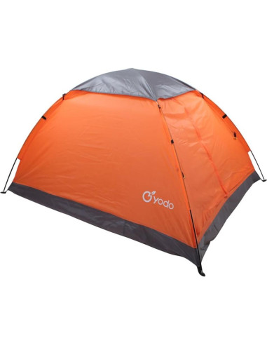 Tienda de Camping Yodo para 1 Persona Naranja Ligera