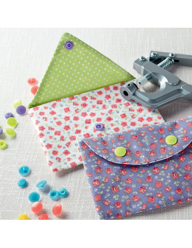 Kit de Broches de Plástico LBTEE con Alicate y 100 Juegos