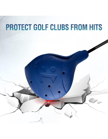 Cubiertas de Cabeza de Golf FRANKTECH GHC001 Set 4 Piezas Cubiertas de Cabeza de Golf FRANKTECH GHC001 Set 4 Piezas