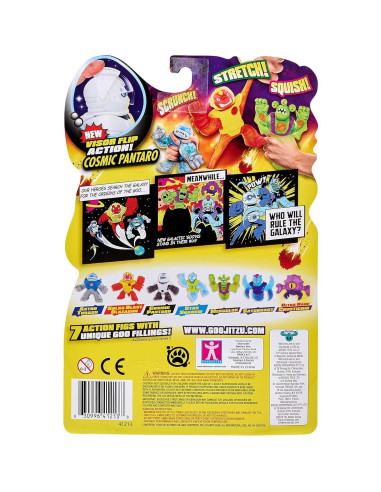 Figura de Acción Heroes de Goo Jit Zu Pantaro Cósmico 0.21 kg