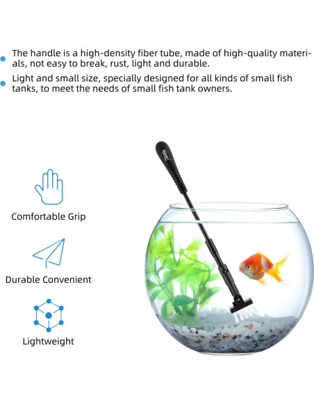 Kit de Limpieza de Acuario Hygger Pequeño 4 en 1 - S Kit de Limpieza de Acuario Hygger Pequeño 4 en 1 - S