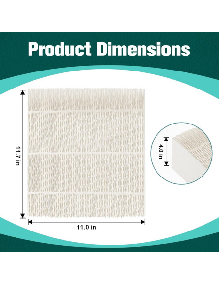 Filtro de Humidificador ROMON 1043 para Essick Air y Bemis Filtro de Humidificador ROMON 1043 para Essick Air y Bemis