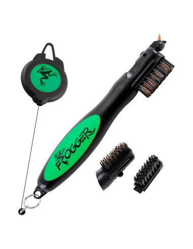 Limpiador de Palos de Golf Frogger BrushPro con Cable 76,2 cm