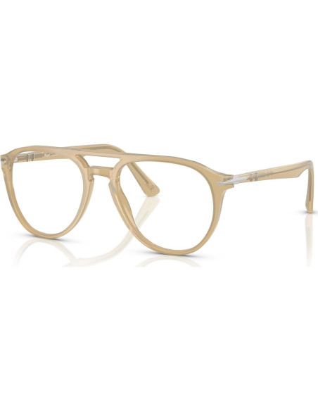 Montura de Gafas de Prescripción Persol PO3160V Hombre Beige Opal Montura de Gafas de Prescripción Persol PO3160V Hombre Beige Opal