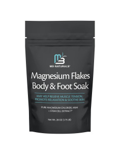 M3 Naturals Copos de Magnesio 793.79 g - Sales de Baño Calmantes