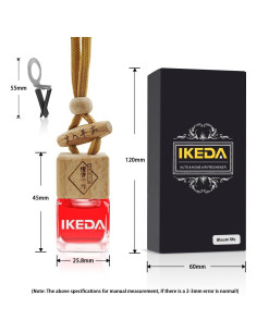 Ambientador de Coche Ikeda Square-Bloom Life - Difusor de Aceite Esencial 2