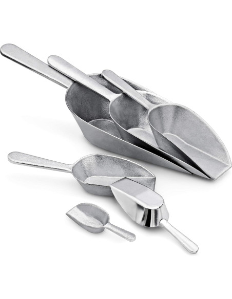 Cucharón de Aluminio Fundido 1oz Nueva Estrella Plata Cucharón de Aluminio Fundido 1oz Nueva Estrella Plata