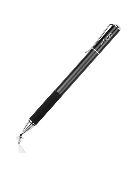 Lápiz Estilográfico Capacitivo Mixoo 2-en-1 Negro Alta Precisión Lápiz Estilográfico Capacitivo Mixoo 2-en-1 Negro Alta Precisión