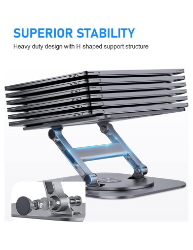 Soporte de Laptop AOEVI LS928 Pro Ajustable Ergonómico 16"