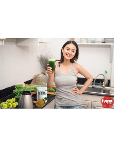 Polvo de Moringa Orgánica Iyasa 113g - Superalimento Natural