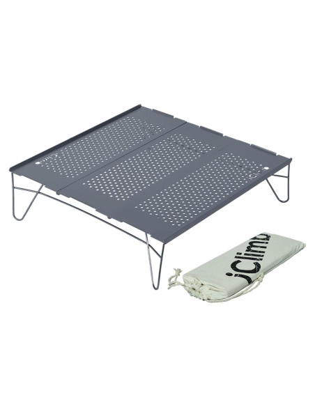 Mesa Plegable Mini iClimb Solo Compacta para Camping 36x37.5cm Mesa Plegable Mini iClimb Solo Compacta para Camping 36x37.5cm