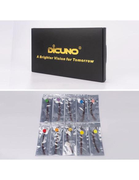DiCUNO 100 Micro LED SMD 0805 Pre-cableados 16cm 5 Colores DiCUNO 100 Micro LED SMD 0805 Pre-cableados 16cm 5 Colores