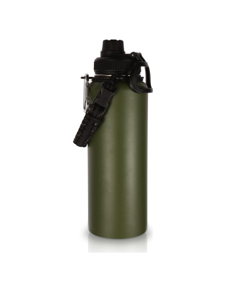 Botella de Agua Aislada Volhoply 40 oz Acero Inoxidable Verde Botella de Agua Aislada Volhoply 40 oz Acero Inoxidable Verde