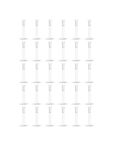 30 Piezas Anillos Labret Transparentes 16G Lcolyoli 6-10mm 30 Piezas Anillos Labret Transparentes 16G Lcolyoli 6-10mm