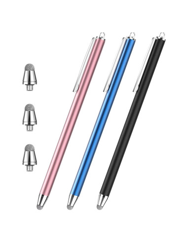 Lápiz Stylus Granarbol Largo con 3 Puntas Reemplazables