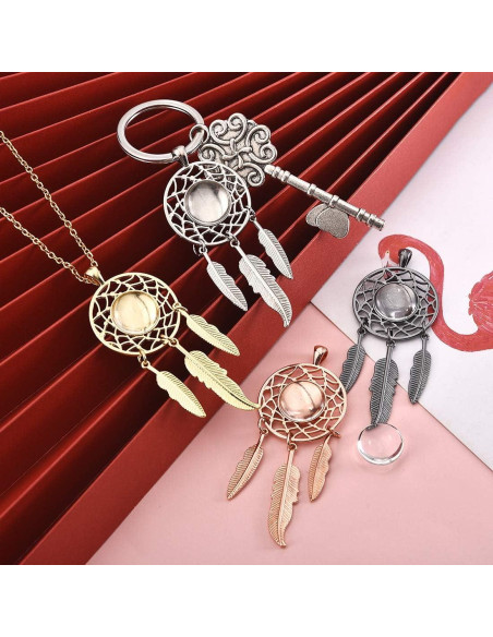 Kit de Joyería LANBEIDE 60 Piezas - Colgantes Bezel y Cuerdas Kit de Joyería LANBEIDE 60 Piezas - Colgantes Bezel y Cuerdas