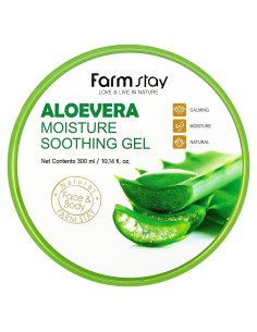 Gel Calmante Hidratante Facial y Corporal FARMSTAY Aloe Vera 287 g