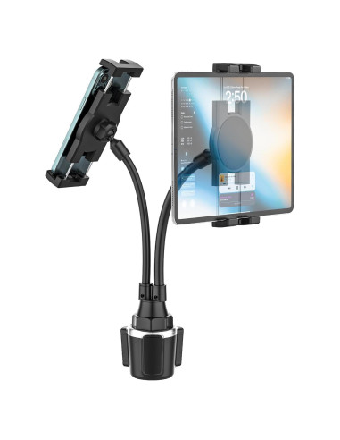 Soporte Doble para Tablet Phichy con Brazo Flexible 4.7-13"
