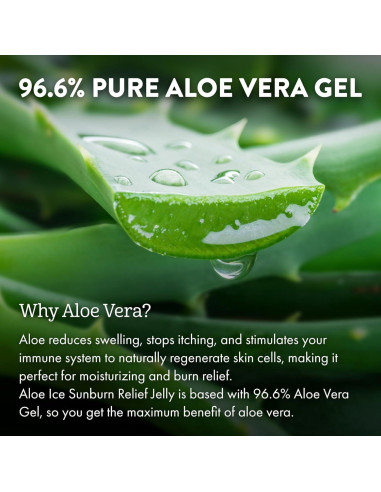 Gel de Alivio de Quemaduras Solares Aloe Up 113.4 g - Orgánico