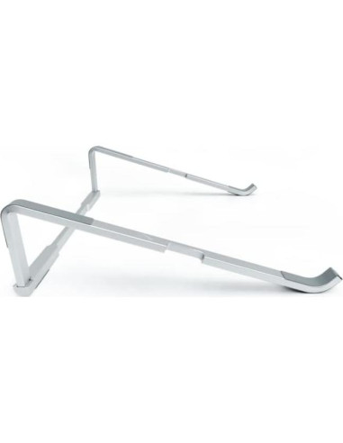 Soporte Plegable para Laptop RapidX, Aluminio, 17 cm, Plata