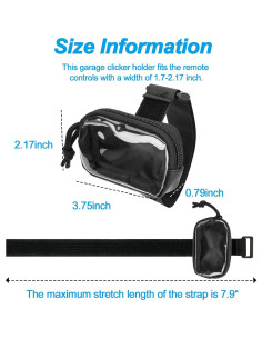 Soporte Ajustable para Control Remoto de Garaje Homakover 2