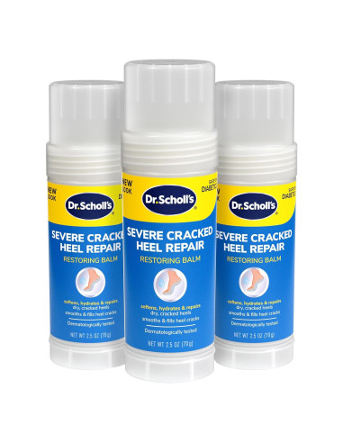 Bálsamo Restaurador para Talones Agrietados Dr. Scholl's 3x75g
