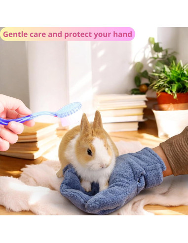 Kit de Cuidado para Hámster PurrrfectionPet - Guantes y Cepillo