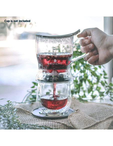 Tetera Infusor de Té GROSCHE Aberdeen 525 ml Libre de BPA Negro Tetera Infusor de Té GROSCHE Aberdeen 525 ml Libre de BPA Negro