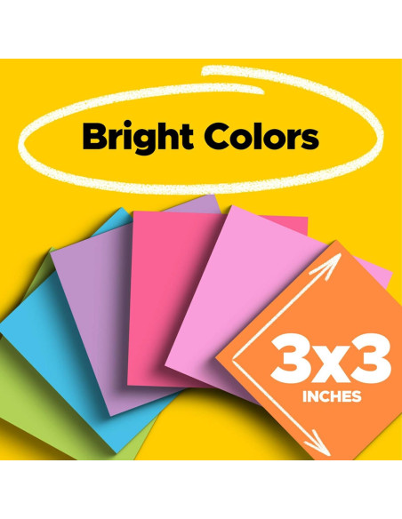 Notas Post-it Super Sticky 3x3 cm Multicolor 24 Bloc Autobús Notas Post-it Super Sticky 3x3 cm Multicolor 24 Bloc Autobús