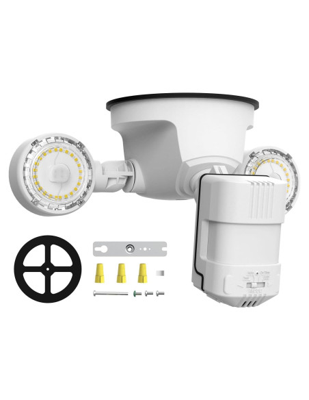 Luz de Seguridad LED SANSI 15W 2000LM con Sensor de Movimiento Luz de Seguridad LED SANSI 15W 2000LM con Sensor de Movimiento