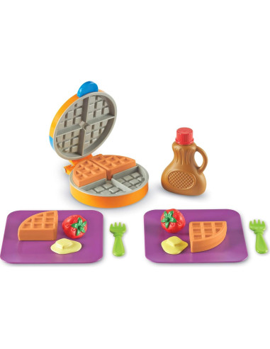 Juego de Comida Simulada Learning Resources Hora de Waffles 14 Piezas