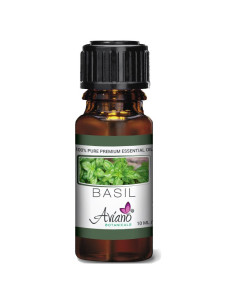 Aceite Esencial de Albahaca Puro 10 ml Aviano Botanicals