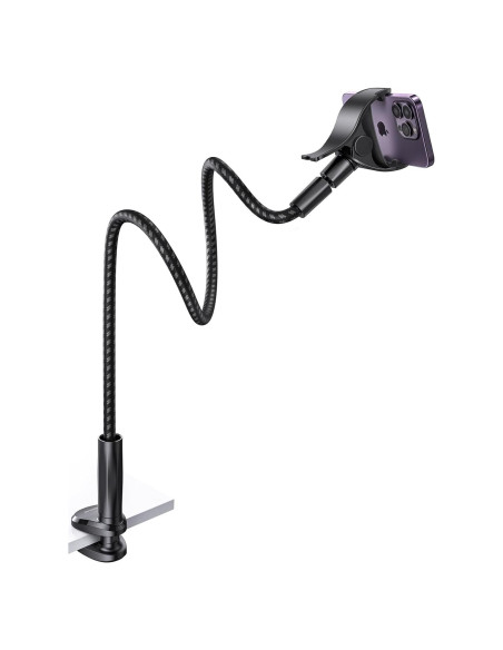 Soporte para teléfono Aomiker cuello de ganso 96 cm clip 80 mm Soporte para teléfono Aomiker cuello de ganso 96 cm clip 80 mm