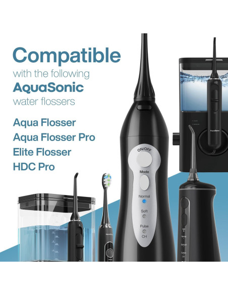 Consejos de Reemplazo AquaSonic para Irrigador - 5 Piezas Consejos de Reemplazo AquaSonic para Irrigador - 5 Piezas