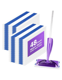 Recargas de almohadillas Orighty para trapeador Swiffer WetJet - 48 unidades