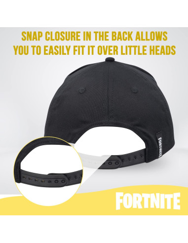 Gorra de béisbol Fortnite para niños ajustable 100% algodón