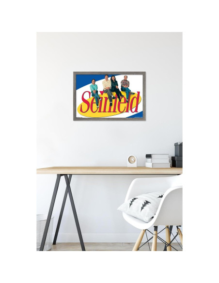 Póster Enmarcado Trends International Seinfeld 57x37 cm Póster Enmarcado Trends International Seinfeld 57x37 cm