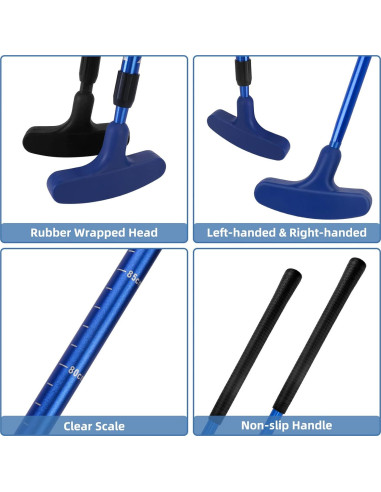 Putter de Golf Micnaron 2 Piezas Ajustable Unisex
