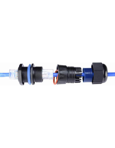 Conector RJ45 a Prueba de Agua IP67 ANMBEST 5PCS para Red Exterior