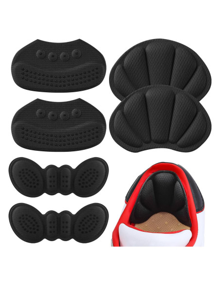 Almohadillas de Talón Adhesivas SUMBLIME - 6 Piezas Negras Almohadillas de Talón Adhesivas SUMBLIME - 6 Piezas Negras