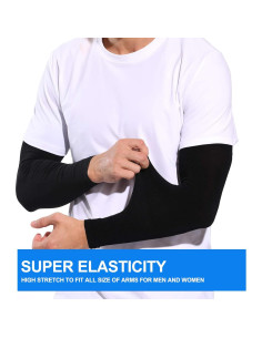 Mangas de Protección Solar UV Kimasha UPF 50 - 4 Pares 2