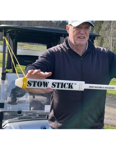 STOW STICK Golf - Herramienta de Alineación y Calentamiento