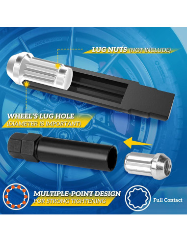 Llave de Tuerca de 10 Spline Bimecc - Kit de Extracción 2 Piezas