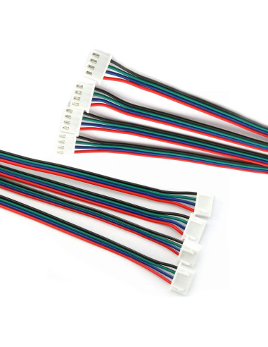 Cables de Motor Paso a Paso RLECS 2M 4PCS 4Pin a 6Pin