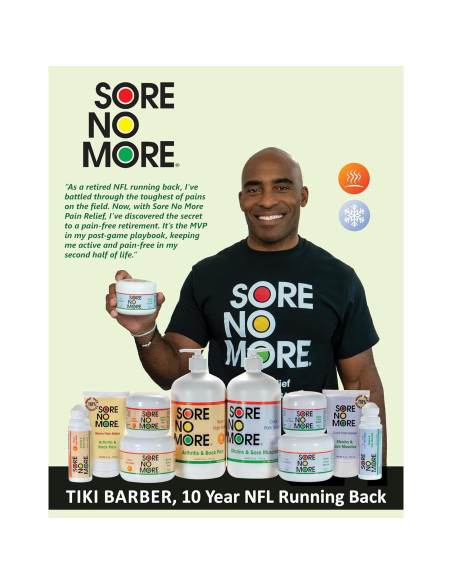 Gel Refrescante Sore No More 85 g para Dolores Musculares Gel Refrescante Sore No More 85 g para Dolores Musculares